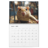 Animal Selfies Calendar Kalender (Mar 2027)