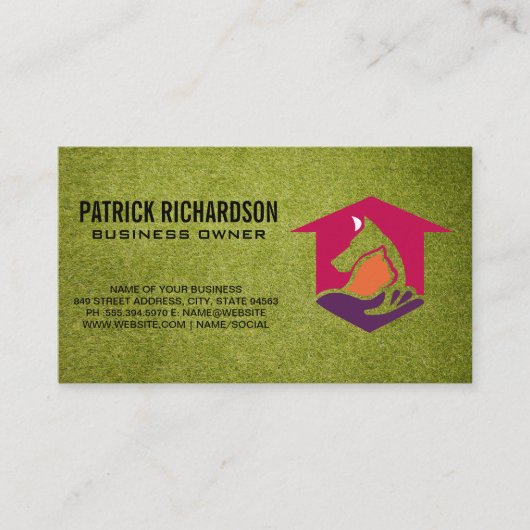 Animal Services Logo Visitekaartje (Voorkant)