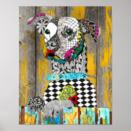 Animal Shelter Hondenadoptie Poster