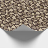Animal skin with hearts cadeaupapier (Hoek)