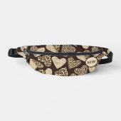 Animal skin with hearts heuptasje (Voorkant)