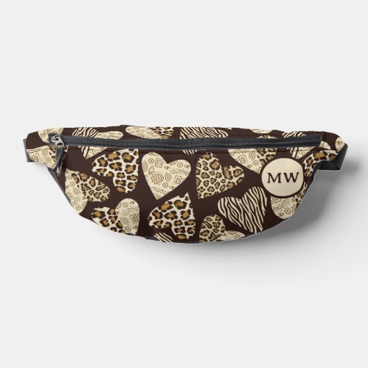 Animal skin with hearts heuptasje (Liggend)