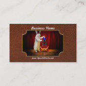 Animal - The magic rabbit Visitekaartje (Voorkant)