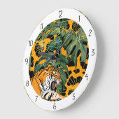 animal  tiger at the jungle grote klok (Hoek)