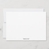 Animal Trail Markers Flat Card (Achterkant)