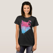 Animal Tropical Bird 80s Vaporwave Aesthetic F T-shirt (Voorkant volledig)
