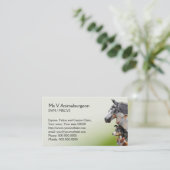 Animal vet appoinment afsprakenkaartje (Staand voorkant)