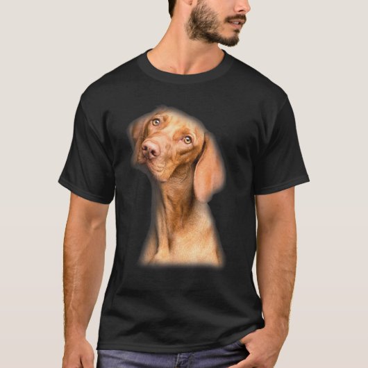 Animal Vizsla Face Dog T-shirt (Voorkant)