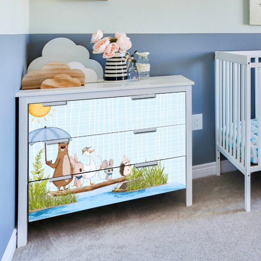 Animal Walk Decoupage Weefselpapier Tissuepapier