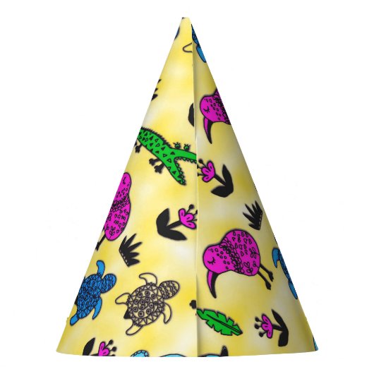 Animal Whirlwind Feesthoedjes (Achterkant)