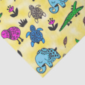 Animal Whirlwind Tissuepapier (Detail)