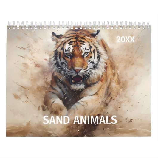 Animal Wildlife Safari Woodland art Kalender (Hoes)