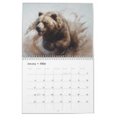 Animal Wildlife Safari Woodland art Kalender (Jan 2026)