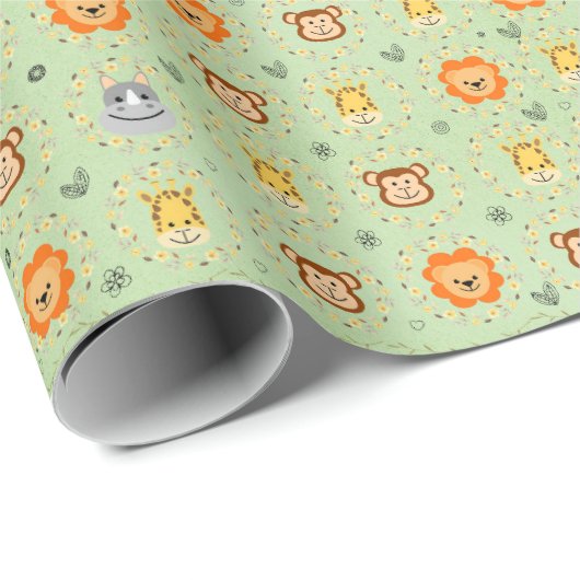 Animal Wrapping paper Cadeaupapier (Rol Hoek)