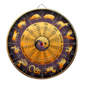 Animal Yin Yang Dartbord (Voorkant)