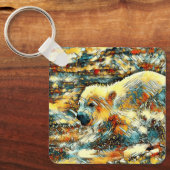 AnimalArt_Beer_010 Sleutelhanger (Voorkant)