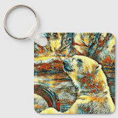 AnimalArt_Beer_012 Sleutelhanger (Voorkant)