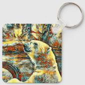 AnimalArt_Beer_012 Sleutelhanger (Achterkant)