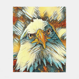 AnimalArt_Bird_004 Fleece Deken