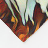 AnimalArt_Bird_004 Fleece Deken (Hoek)