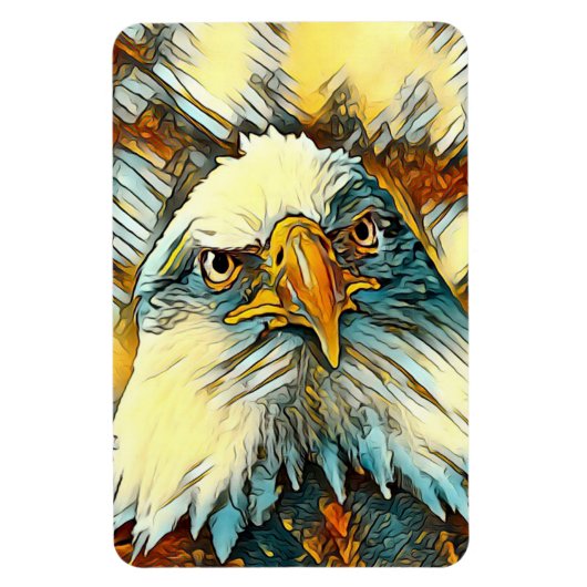 AnimalArt_Bird_004 Magneet (Verticaal)