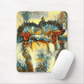 AnimalArt_Bird_008 Muismat (Met muis)