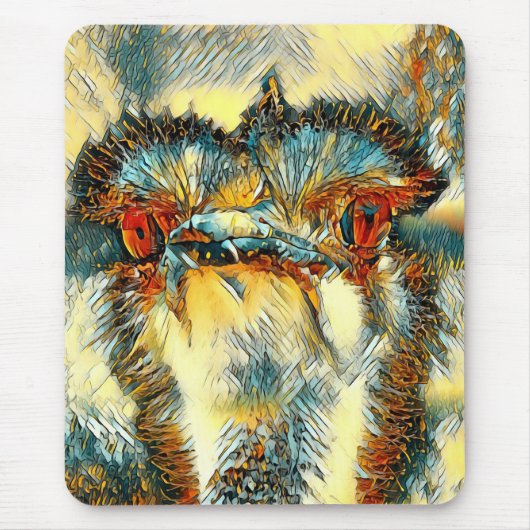 AnimalArt_Bird_008 Muismat (Voorkant)