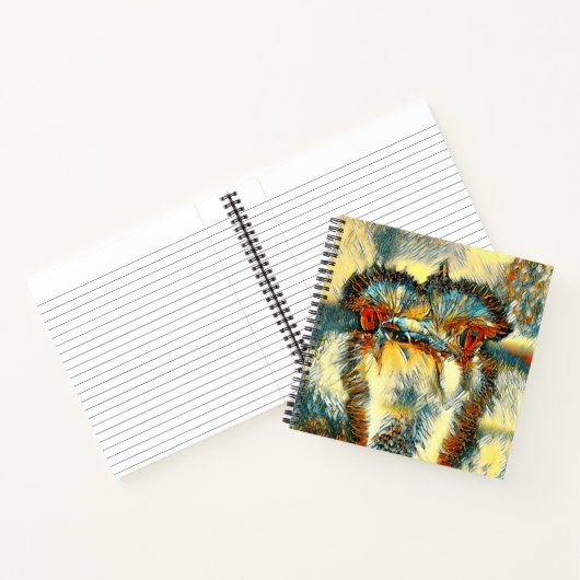 AnimalArt_Bird_008 Notitieboek (Binnen)