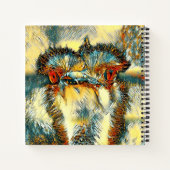 AnimalArt_Bird_008 Notitieboek (Achterkant)