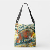 AnimalArt_Capybara_001 Crossbody Tas (Voorkant)
