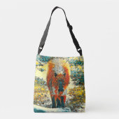 AnimalArt_Capybara_002 Crossbody Tas (Achterkant)