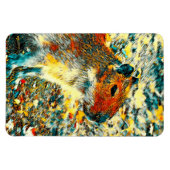 AnimalArt_Capybara_003 Magneet (Horizontaal)