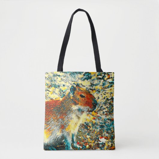 AnimalArt_Capybara_003 Tote Bag (Voorkant)