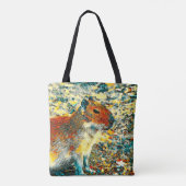 AnimalArt_Capybara_003 Tote Bag (Achterkant)