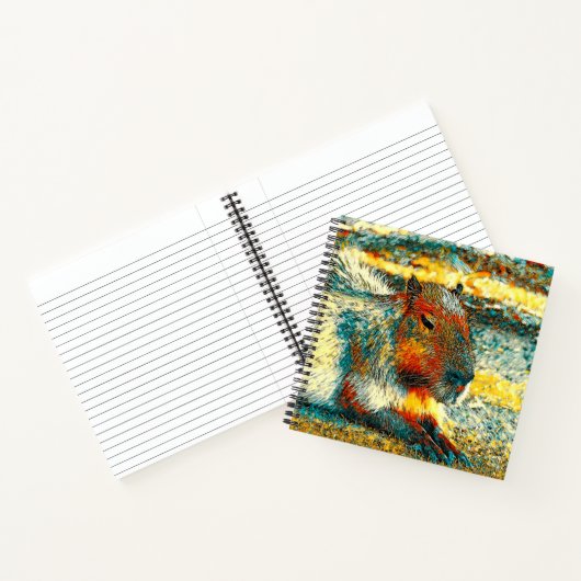 AnimalArt_Capybara_006 Notitieboek (Binnen)