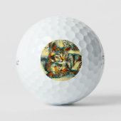 AnimalArt_Cat_015 Golfballen (Voorkant)