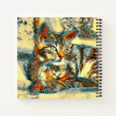 AnimalArt_Cat_015 Notitieboek (Achterkant)