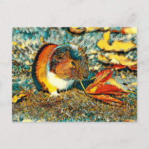 AnimalArt_Cavia_001 Briefkaart