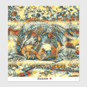 AnimalArt_Dog_001 Sticker