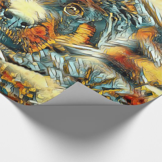 AnimalArt_Dog_20170801_by_JAMColors Cadeaupapier (Hoek)