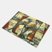 AnimalArt_Elephant_010 Deurmat (Schuin)