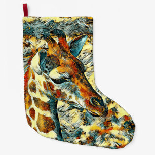 AnimalArt_Giraffe_002 Grote Kerstsok