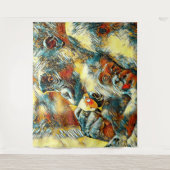 AnimalArt_Gorilla_001 Wandkleed (Voorkant)