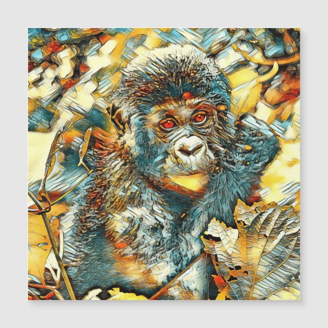 AnimalArt_Gorilla_005 (Voorkant)