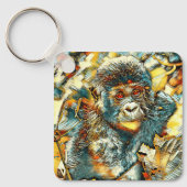 AnimalArt_Gorilla_005 Sleutelhanger (Voorkant)