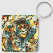 AnimalArt_Gorilla_005 Sleutelhanger (Achterkant)