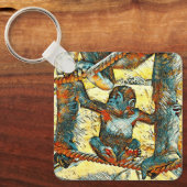 AnimalArt_Gorilla_006 Sleutelhanger (Voorkant)