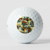 AnimalArt_Gorilla_010 Golfballen (Voorkant)