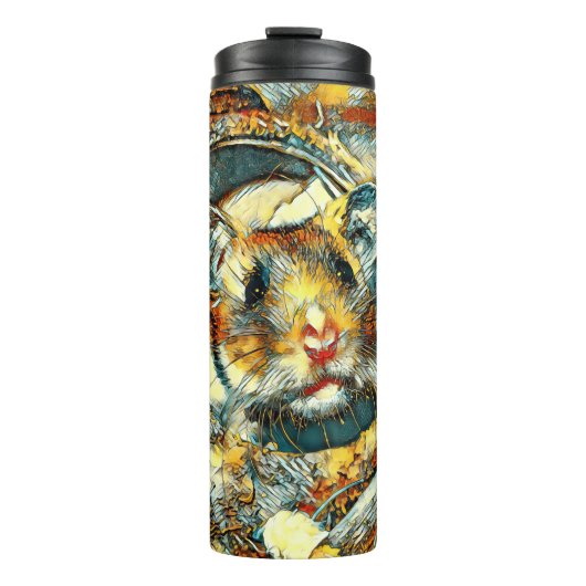 AnimalArt_Hamster_002 Thermosbeker (Voorkant)