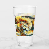AnimalArt_Lion_003 Glas (Achterkant)